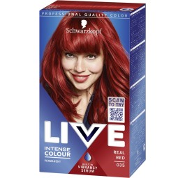 LIVE Intense Color Gel 035 real Red