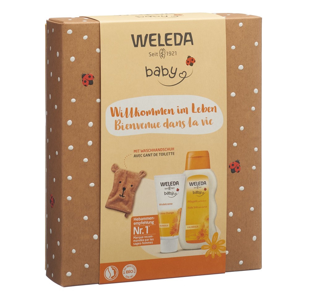 WELEDA BABY coffret cadeau calendula 2023