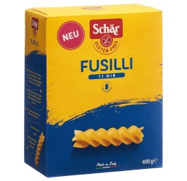 SCHÄR pâtes fusili sans gluten 400 g