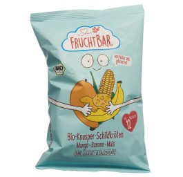 FRUCHTBAR tortues croustill bio mangue banane 30 g