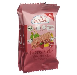 FRUCHTBAR Knusper Schnitte bio Erdb Bana 3 x 23 g