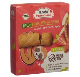 FRUCHTBAR Frucht Tasche bio Dink Erdb Apf 6 x 22 g
