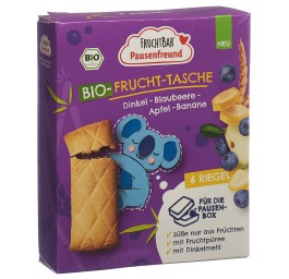 FRUCHTBAR Frucht Tasche bio Dink Blaub Ap 6 x 22 g