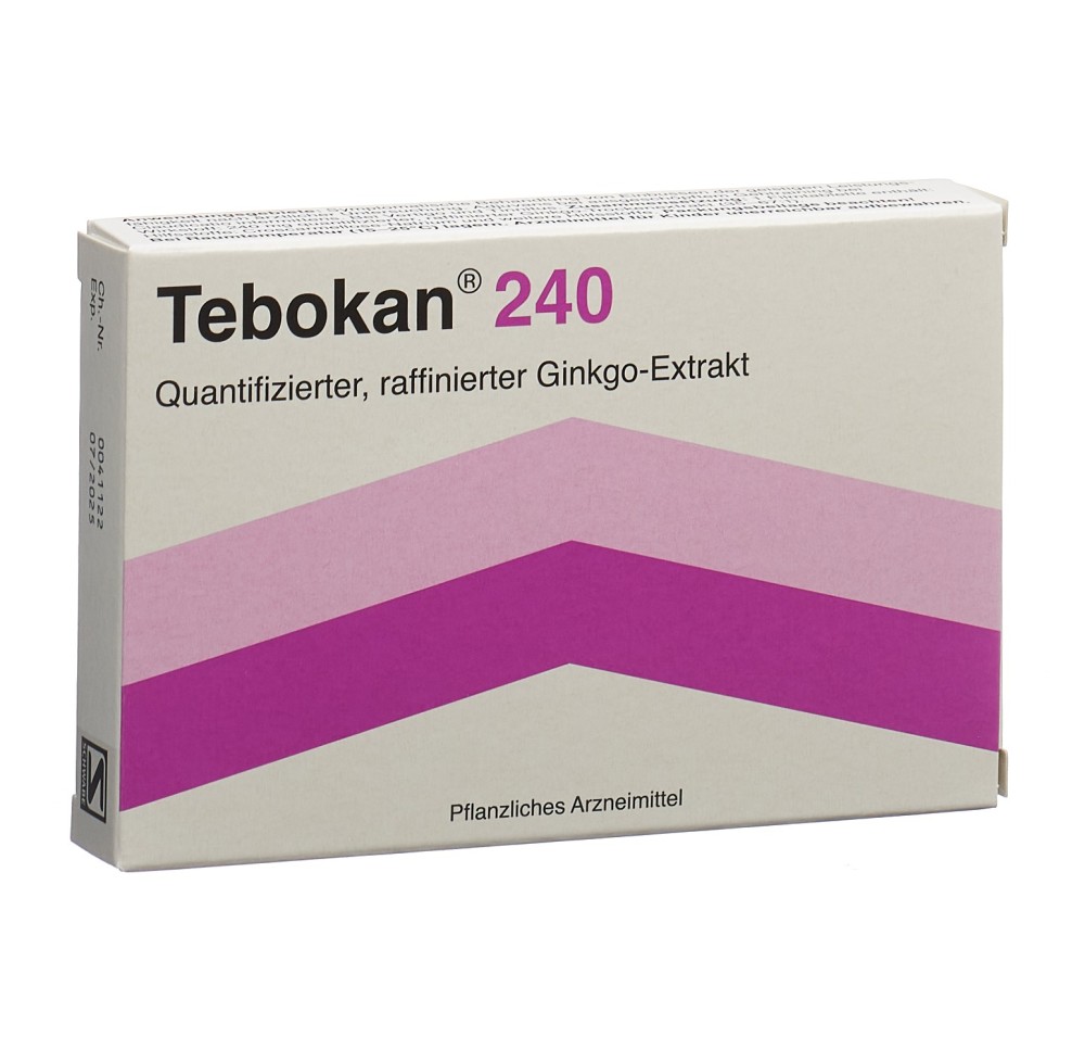 TEBOKAN cpr pell 240 mg 30 pce TEBOKAN cpr pell 240 mg 30 pce