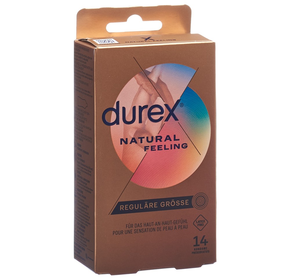 DUREX Natural Feeling préservatif 14 pce