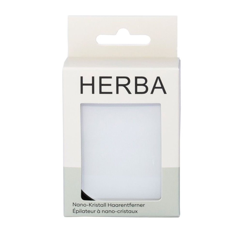 HERBA épilateur à nano-cristaux noir