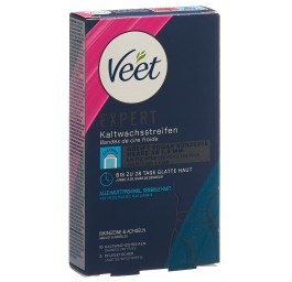 VEET EXPERT band cire froide bikini&aissell 16 pce