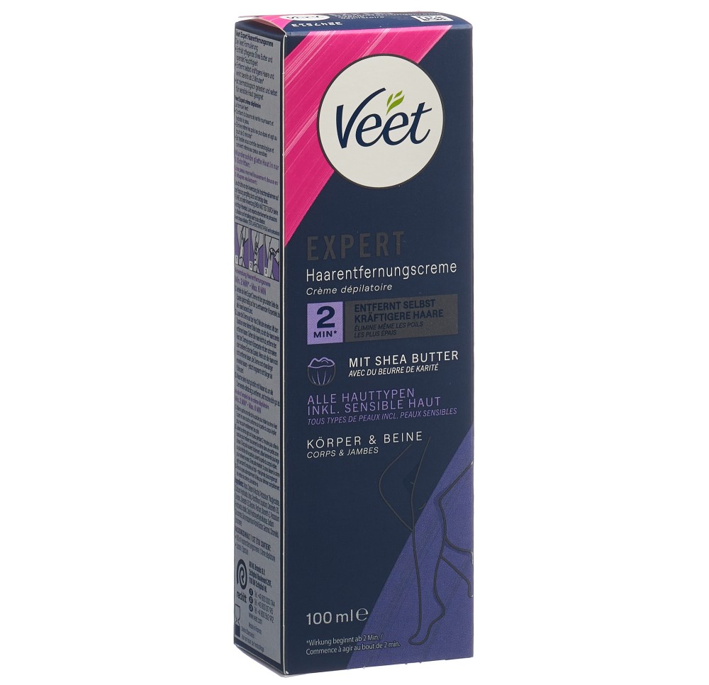 VEET EXPERT crème dépilatoire corps&jambes 100 ml