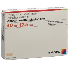 OLMESARTAN-HCT Mepha Teva 40mg/12.5mg 28 pce