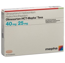 OLMESARTAN-HCT Mepha Teva 40mg/25mg 28 pce