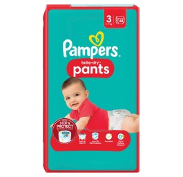 PAMPERS Baby Dry Pa Gr3 6-11kg Midi éco n 48 pce