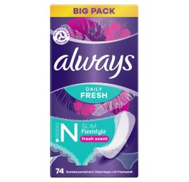 ALWAYS prot-slip Flexi Slim parf fraî BigP 74 pce