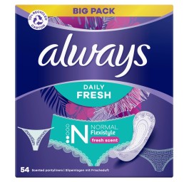ALWAYS prot-slip Flexi Normal par fraî BigP 54 pce