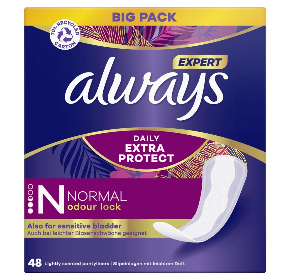 ALWAYS prot-slip Exp Dai Prot Norm par BigP 48 pce