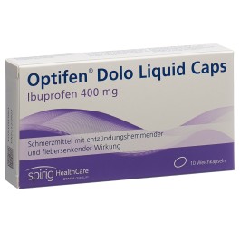 OPTIFEN Dolo Liquid Caps 400 mg 10 pce