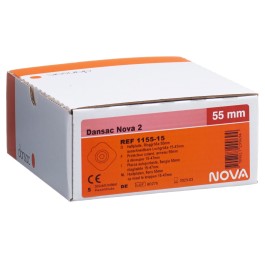 DANSAC NOVA 2 plaque de base 55mm 15-47mm 5 pce