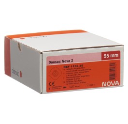 DANSAC NOVA 2 plaque de base 55mm 35mm 5 pce
