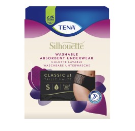 TENA Silhou Class Washable Underwear S noir 4 pce