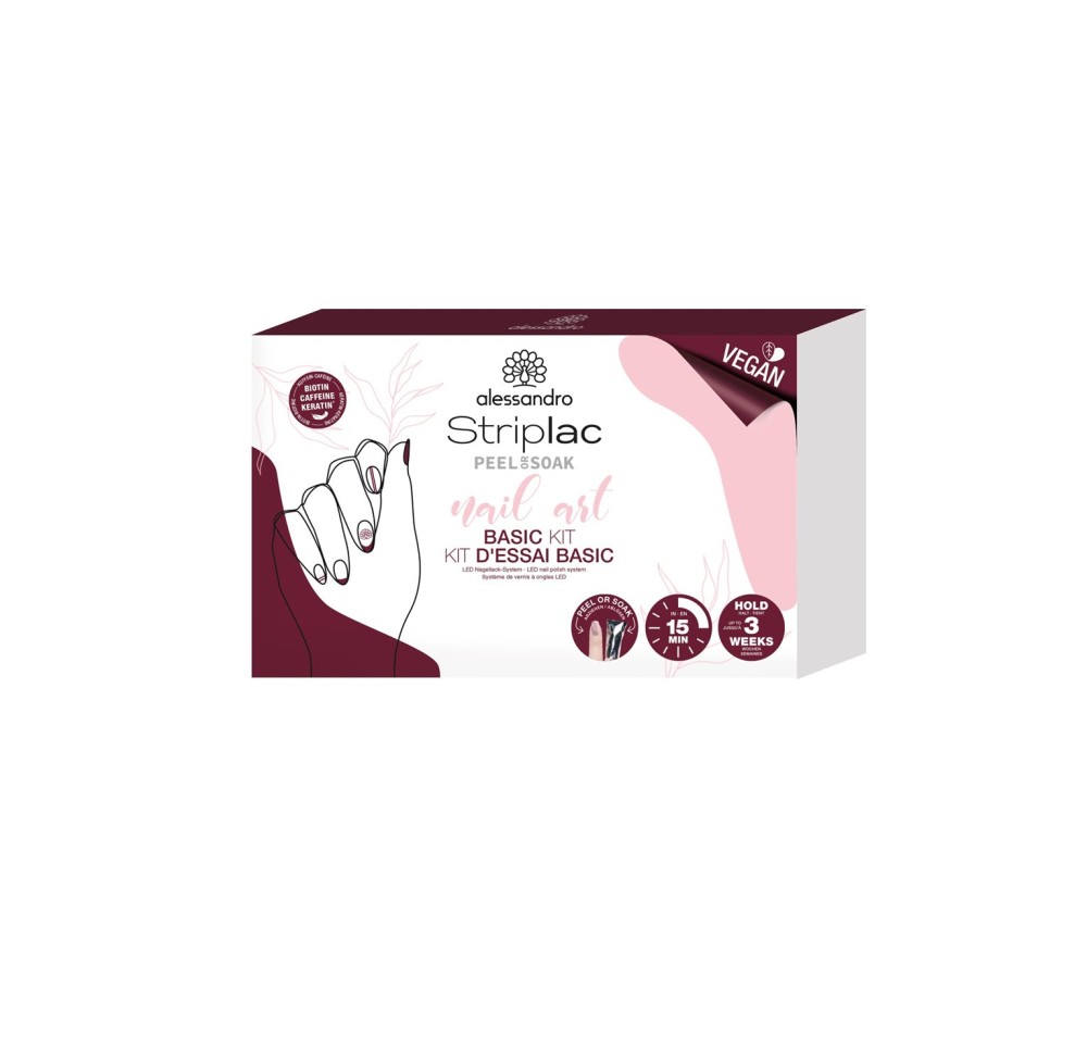 ALESSAN ST2 Peel Or Soak Nail Art Kit