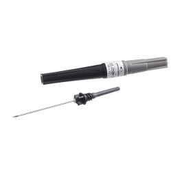 VACUETTE 22G 0.7x38mm noir 100 pce