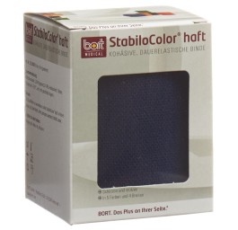 BORT STABILO COLOR bande 8cmx5m cohésive bleu