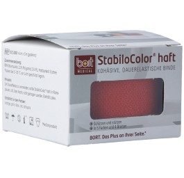 BORT STABILO COLOR bande 4cmx5m cohésive rouge