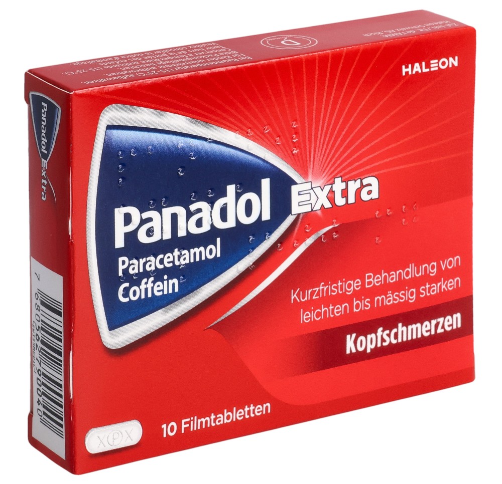 PANADOL Extra cpr pell 10 pce PANADOL Extra cpr pell 10 pce