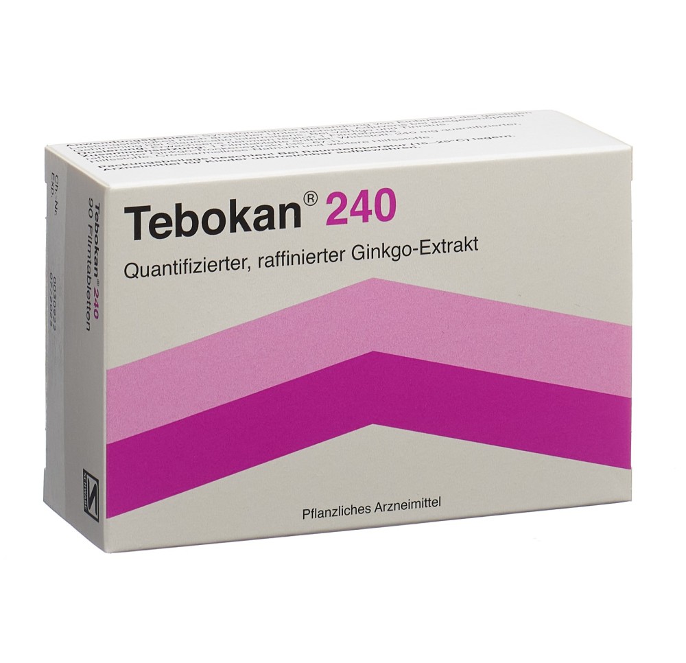 TEBOKAN cpr pell 240 mg 90 pce TEBOKAN cpr pell 240 mg 90 pce