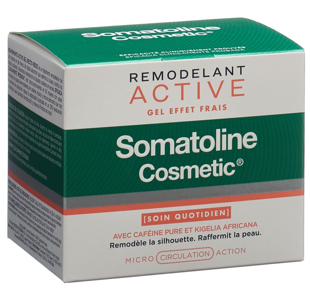 SOMATOLINE Active gel remod effet frais bte 250 ml