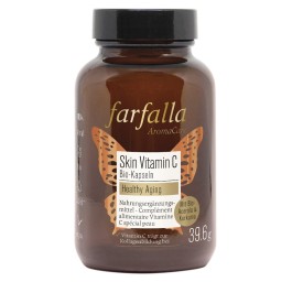 FARFALLA Skin vitamine C caps bio verre 80 pce