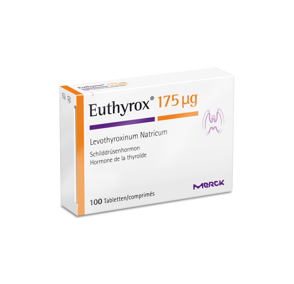 EUTHYROX 175 cpr 175 mcg 100 pce