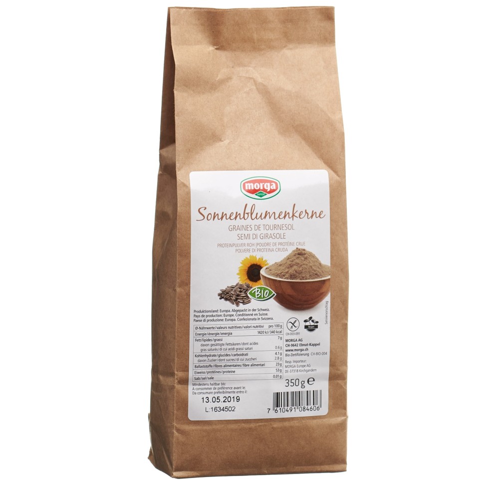 MORGA Grain tourne protéi pdr crue s glu bio 350 g MORGA Grain tourne protéi pdr crue s glu bio 350 g