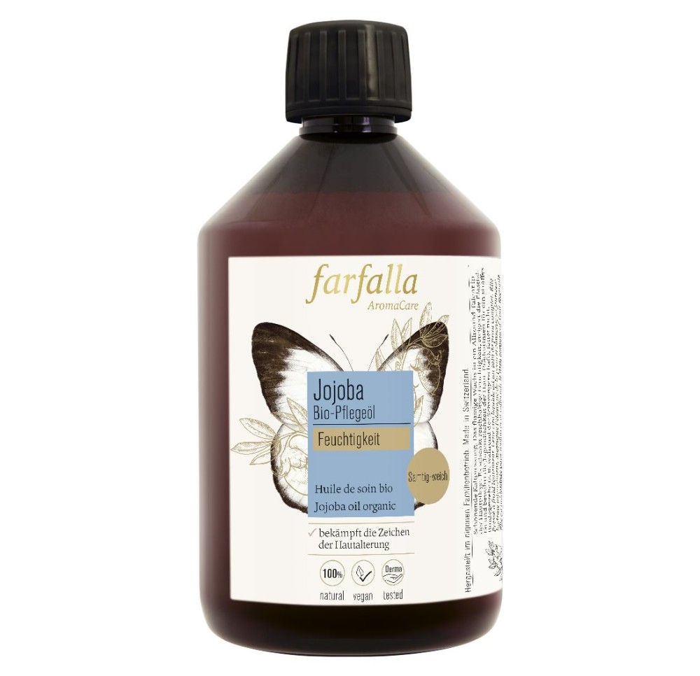 FARFALLA Huile de jojoba bio 500 ml FARFALLA Huile de jojoba bio 500 ml