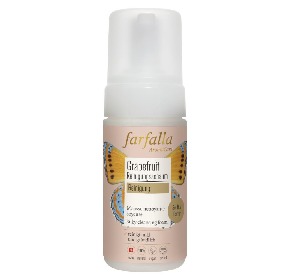 FARFALLA Mousse nettoyante Grapefruit 120 ml FARFALLA Mousse nettoyante Grapefruit 120 ml