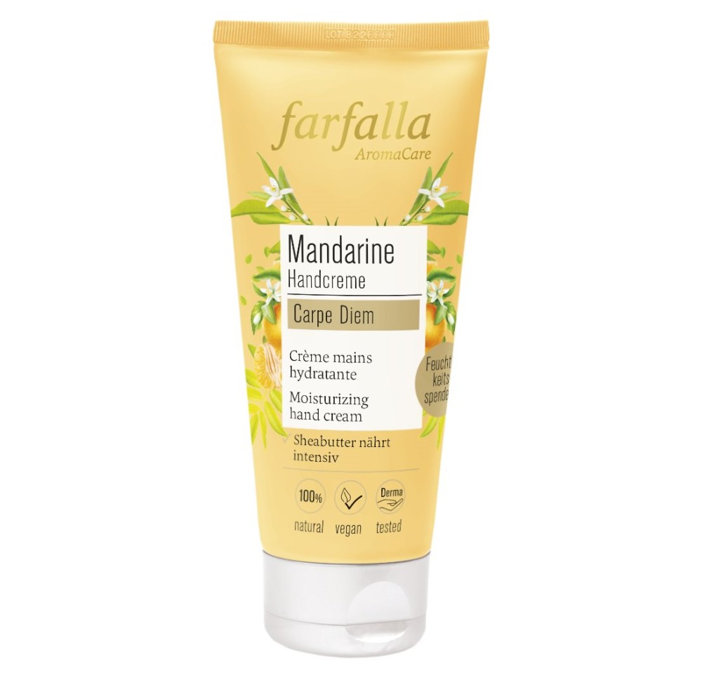 FARFALLA Crème mains Mandarine 50 ml FARFALLA Crème mains Mandarine 50 ml
