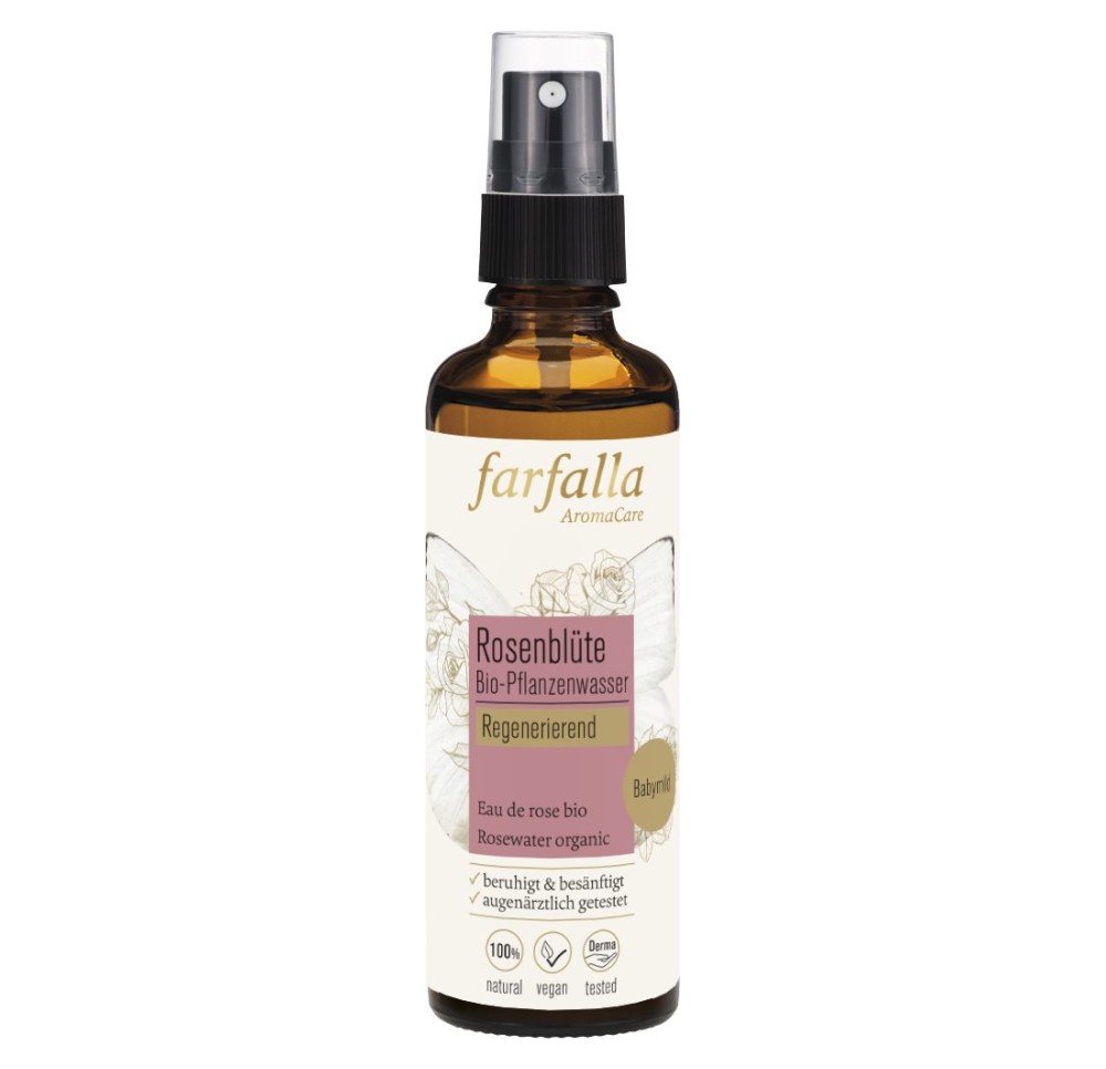 FARFALLA Eau de rose bio spr 75 ml