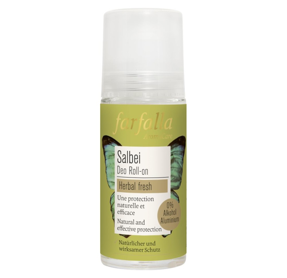 FARFALLA Déo roll-on herbes Salbei 50 ml FARFALLA Déo roll-on herbes Salbei 50 ml