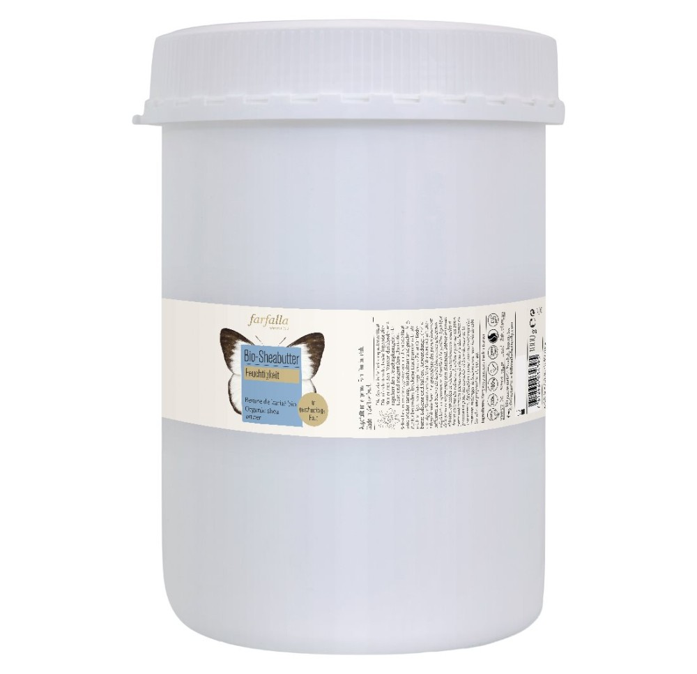 FARFALLA Beurre de karité bio 1000 g FARFALLA Beurre de karité bio 1000 g