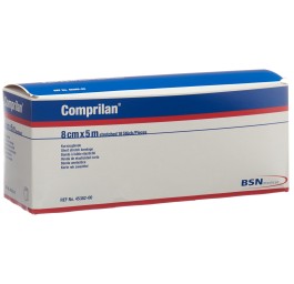 COMPRILAN Eco bande faible traction 8cmx5m 10 pce
