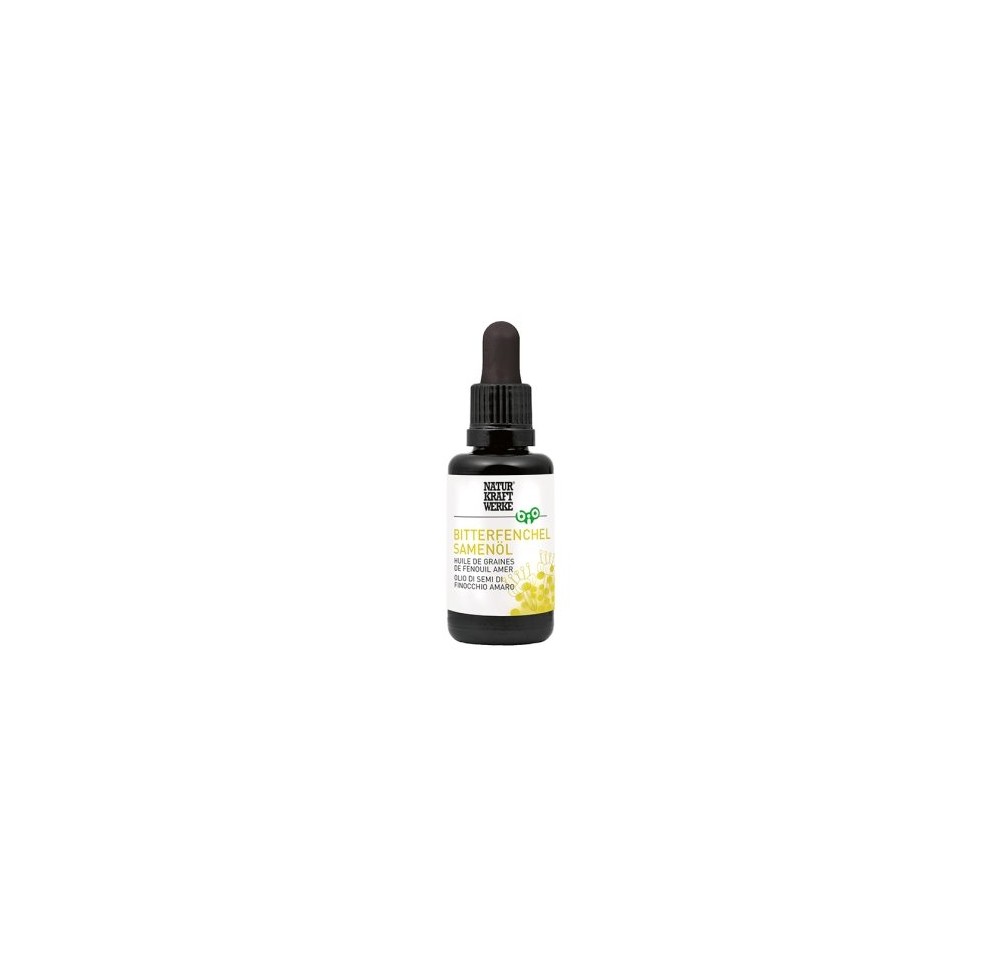 NATURKRAFTWERKE Huile grain fenouil amer bio 30 ml NATURKRAFTWERKE Huile grain fenouil amer bio 30 ml