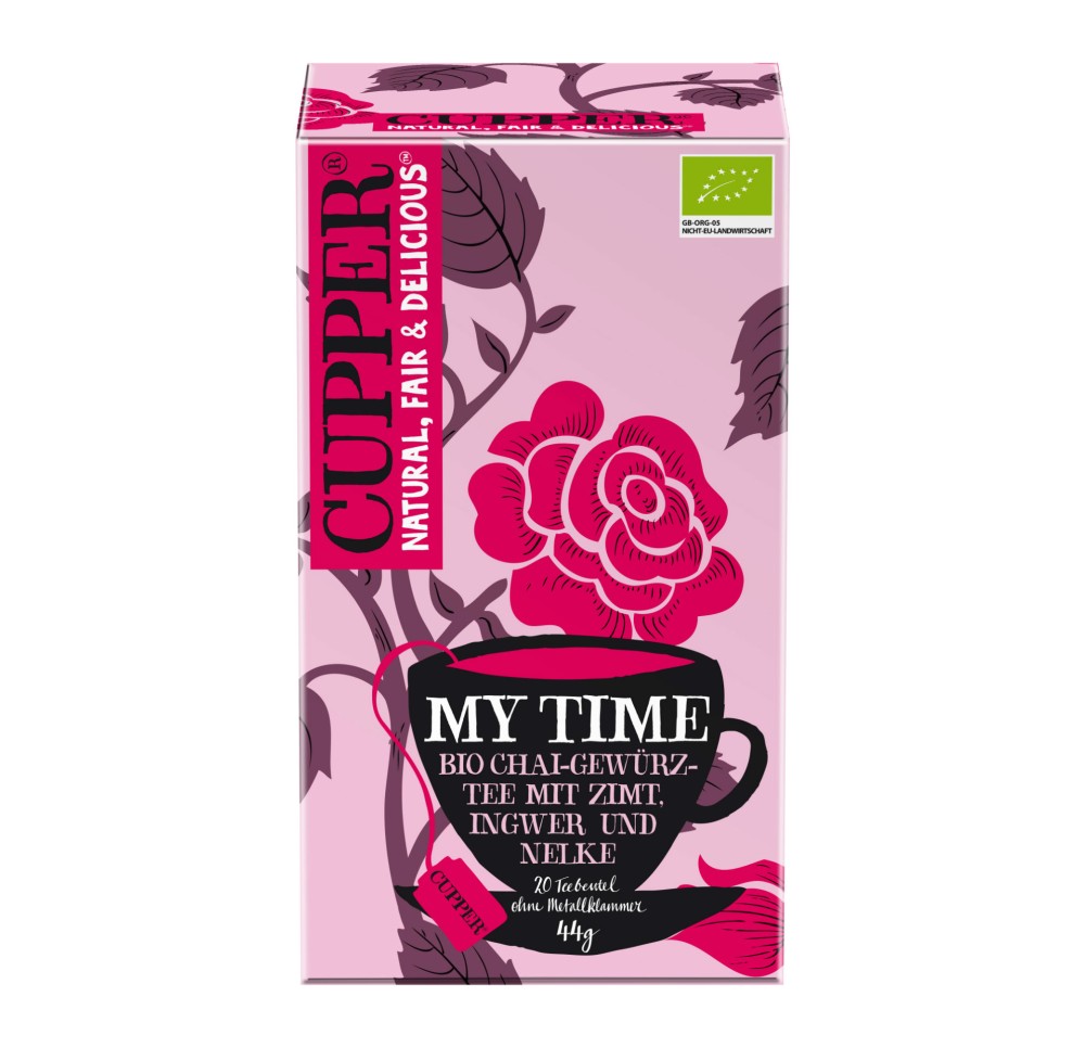CUPPER Thé épice My Time Chai can gi&gi bio 20 pce CUPPER Thé épice My Time Chai can gi&gi bio 20 pce