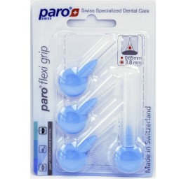 PARO Flexi Grip 3.8mm bleue claire 4 pce