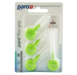 PARO Flexi Grip 3/8.0mm verte cl med conique 4 pce
