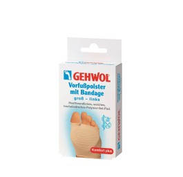GEHWOL Vorfusspolster mit Bandage gross links