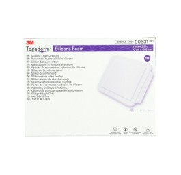 3M TEGADERM Pans Hydrocel Silcone 10x10.8cm 10 pce
