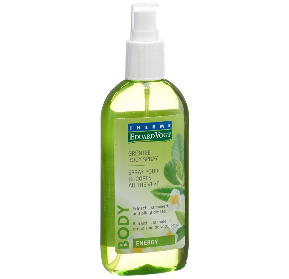 E.VOGT THERME ENERGY body spray thé vert 200 ml E.VOGT THERME ENERGY body spray thé vert 200 ml