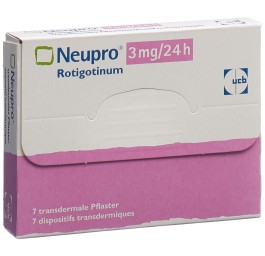 NEUPRO patch mat 3 mg/24h sach 7 pce