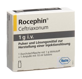 ROCEPHIN 1 g i.v. c solv flac