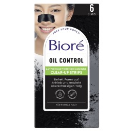 BIORE patchs purifiants au Charbon 6 pce