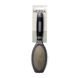 HERBA brosse tête caoutchouc av picots métall 5261